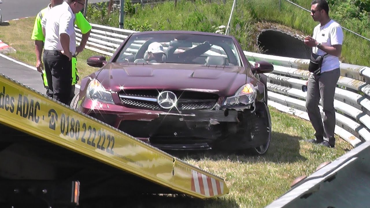 Mercedes SL65 AMG CRASH Unfall N rburgring Nordschleife mercedes-sl65-amg-crash-unfall-n-rburgring-nordschleife