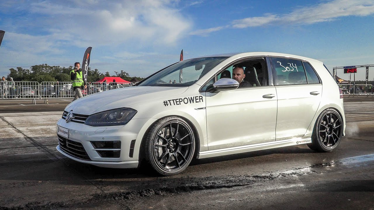 740HP VW Golf 7R With RS3 Engine & TTE700 Turbocharger Launch Control ...