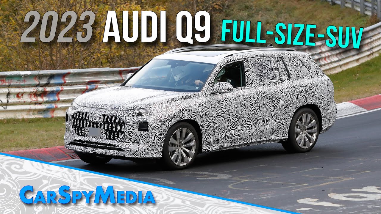 2023 Audi Q9 Full-Size-SUV Prototype For China Spied Testing At The