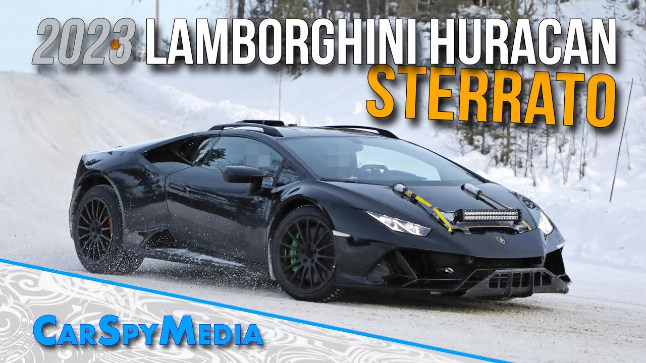 2023 Lamborghini Huracan Sterrato Rally-Focused Supercar Prototype With ...