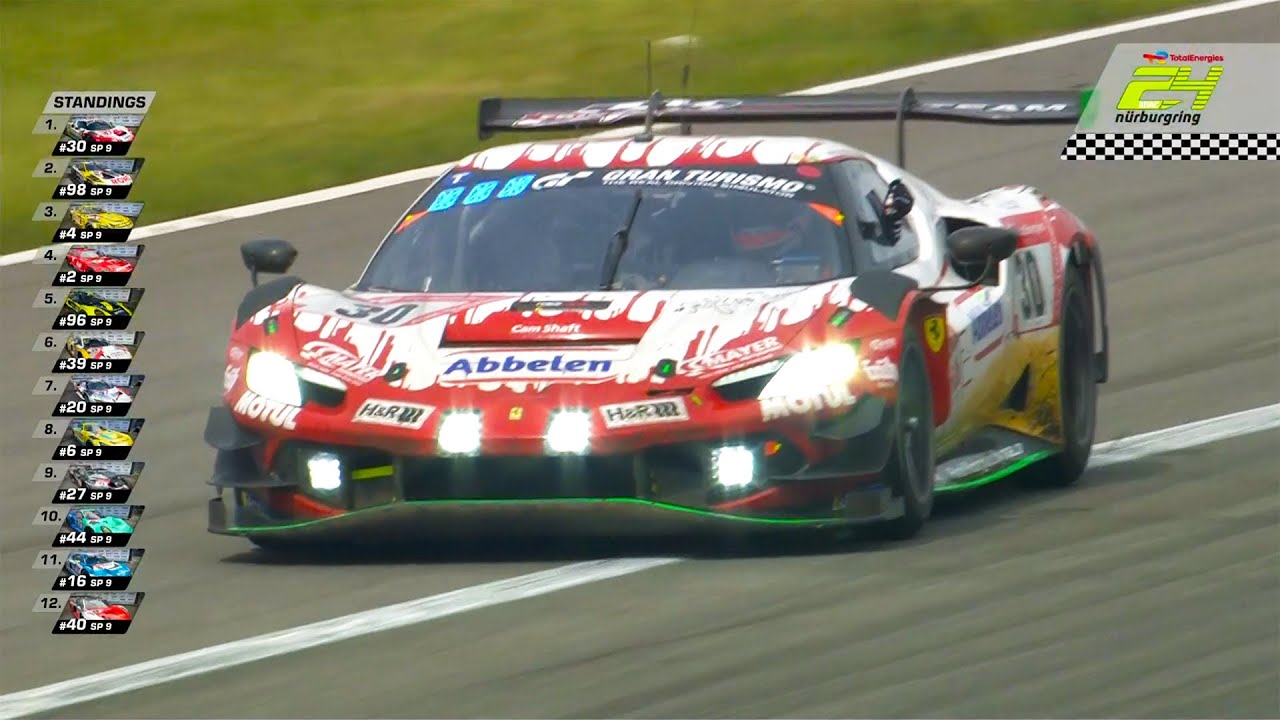 team frikadelli ferrari 296 gt3 wins the 2023 nürburgring 24h race