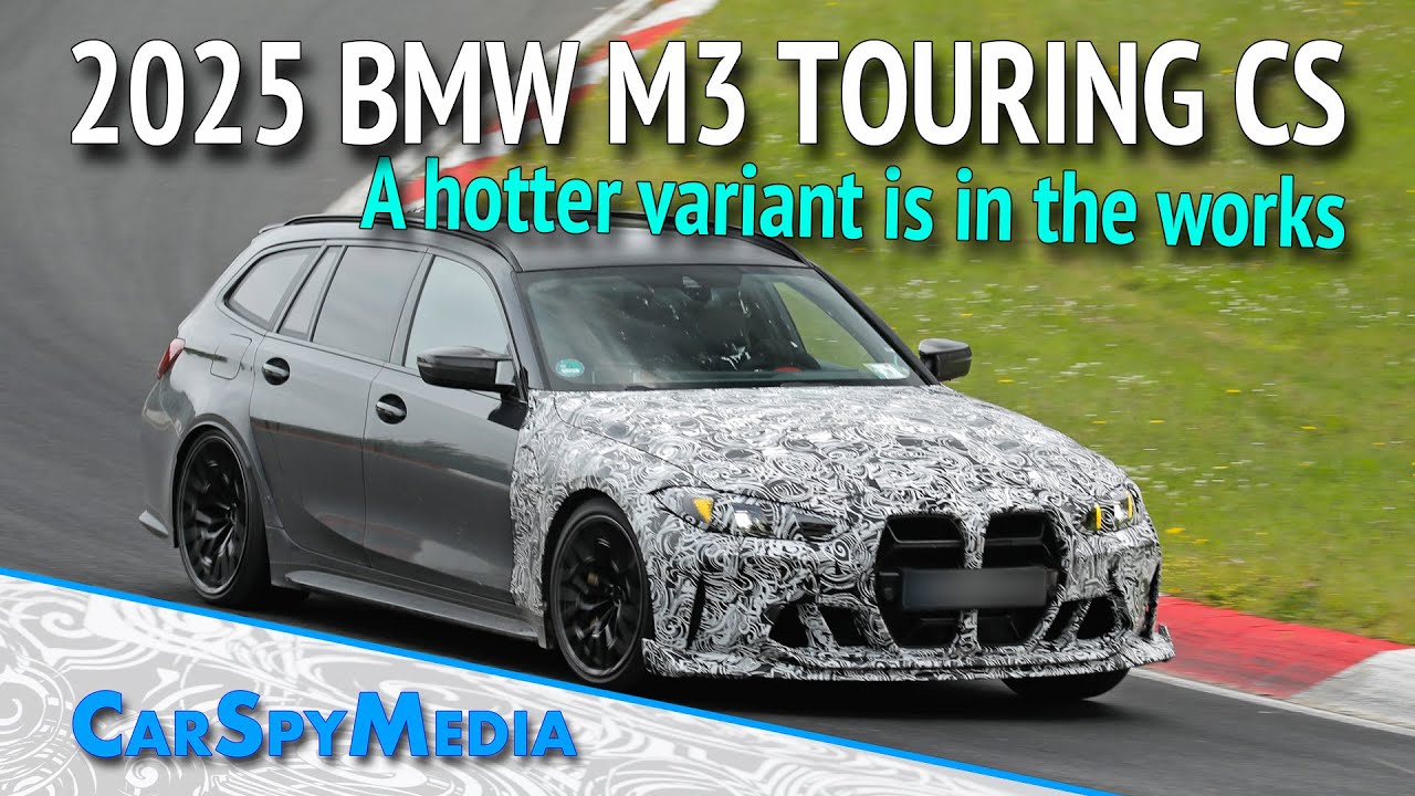 Hot 2025 BMW M3 Touring CS Prototype With Power Increase to 543 hp
